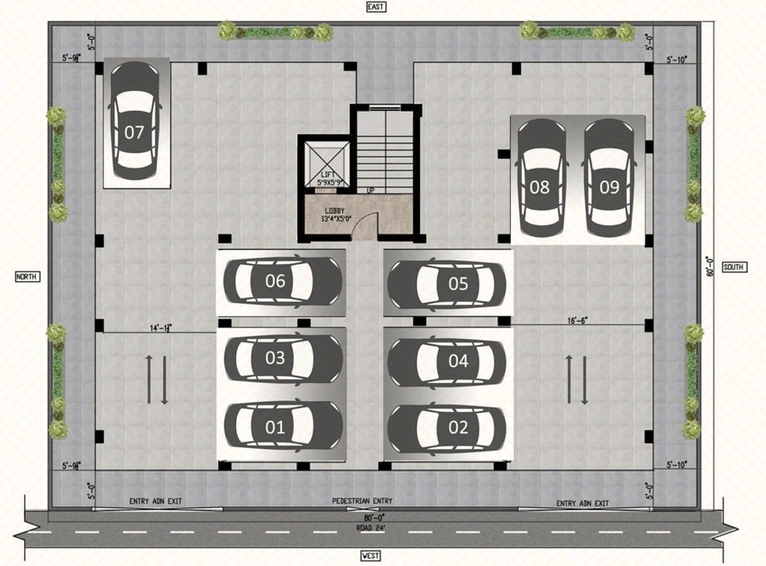 Master Plan of JKB Mathura in Valasaravakkam, Chennai - Image 246028