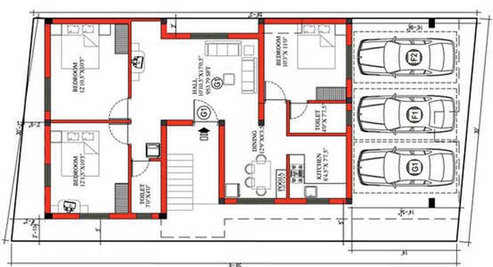 Master Plan of JKB Sri Raj in Madhanandapuram, Chennai - Image 247540