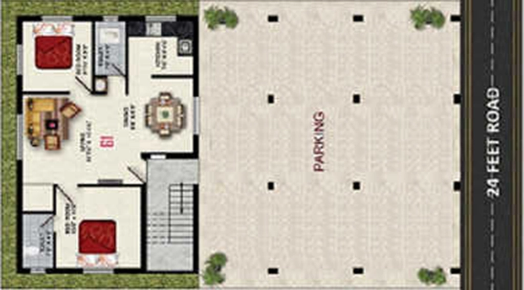 Master Plan of GCC Greenway Cornus in Mannivakkam, Chennai - Image 338370