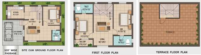 3 BHK Flat in GCC Lotus in Guduvancheri, Chennai - Image 881887