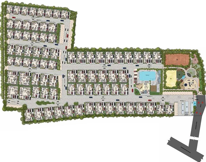 Master Plan of Radiance Imperia in Veerakeralam, Coimbatore - Image 242650