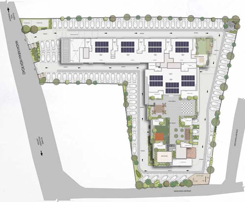 Master Plan of DRA Astra in Madhavaram, Chennai - Image 334674