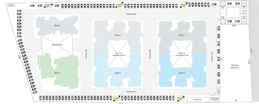 Master Plan of Appaswamy Greensville in Sholinganallur, Chennai - Image 340043