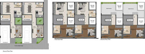 3 BHK House/Villa in DRA Inara in Navalur, Chennai - Image 848460