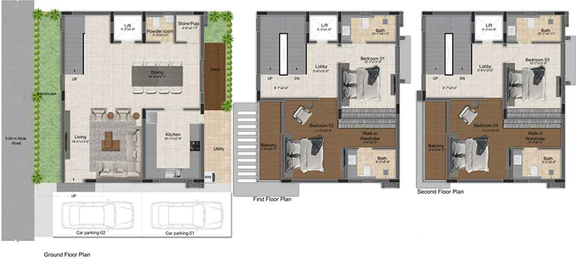 4 BHK House/Villa in DRA Inara in Navalur, Chennai - Image 848467