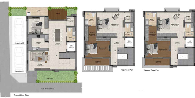 5 BHK House/Villa in DRA Inara in Navalur, Chennai - Image 848477