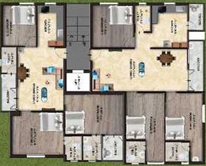 Floor Plan of The Nest Tradition in Tambaram, Chennai - Image 247661