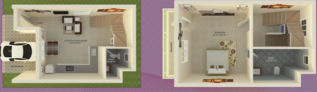 1 BHK House/Villa in The Nest Njoy in Kanathur, Chennai - Image 887276