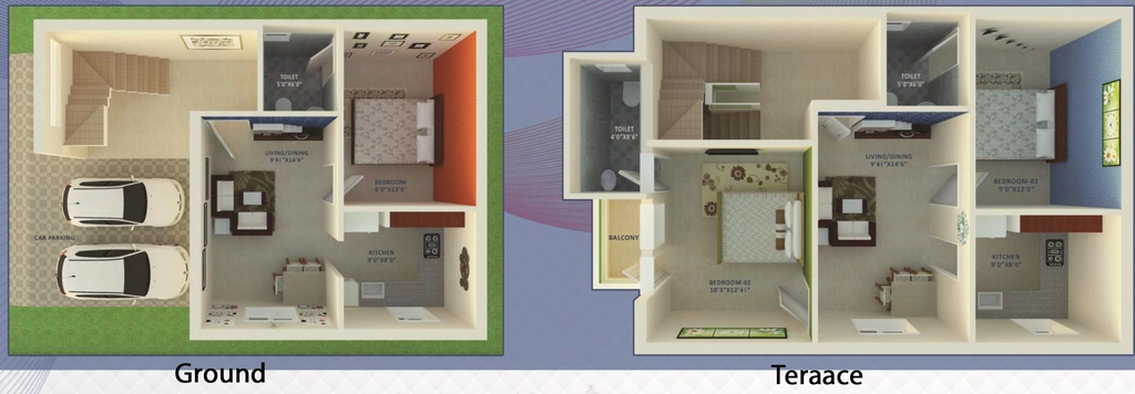 3 BHK House/Villa in The Nest Njoy in Kanathur, Chennai - Image 887278