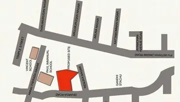 Location of Jains Cedar Crest - Image 335658