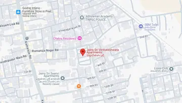 Location of Jains Sri Venkateswara - Image 237178