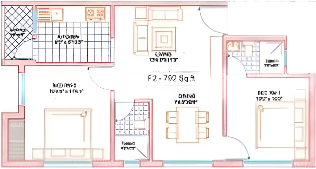2 BHK Flat in VGN Platina in Ayapakkam, Chennai - Image 885910