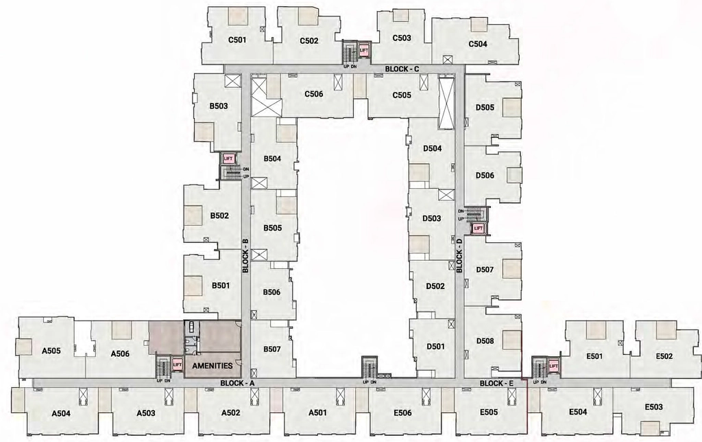 Floor Plan of DAC Prospera in Porur, Chennai - Image 345737