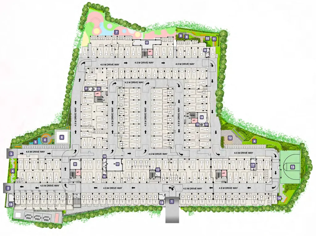 Master Plan of DAC Prospera in Porur, Chennai - Image 345738