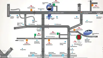 Location of Navins Starwood Towers 3.0 - Image 258398