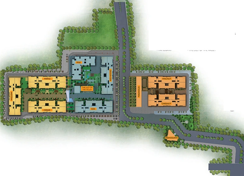 Master Plan of Navins Starwood Towers 2.0 in Medavakkam, Chennai - Image 258387