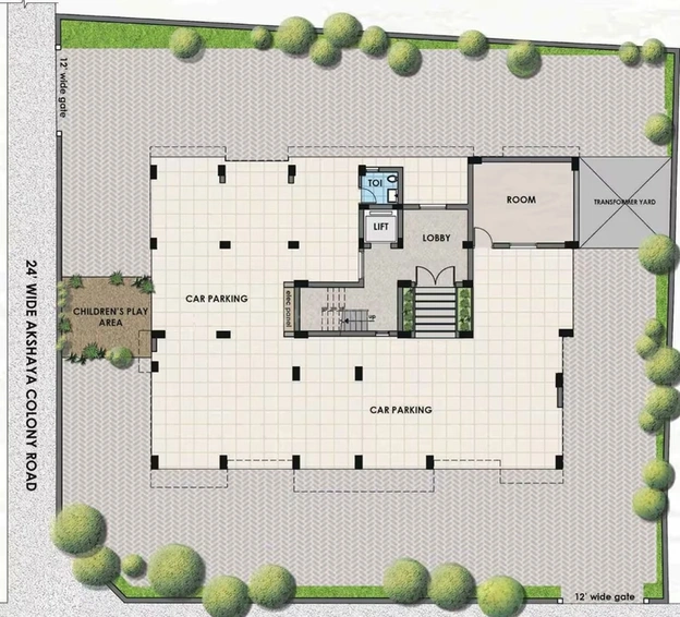 Master Plan of Navins Mithra in Padi, Chennai - Image 255600