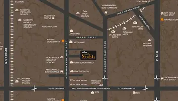 Location of Navins Srishti - Image 255714