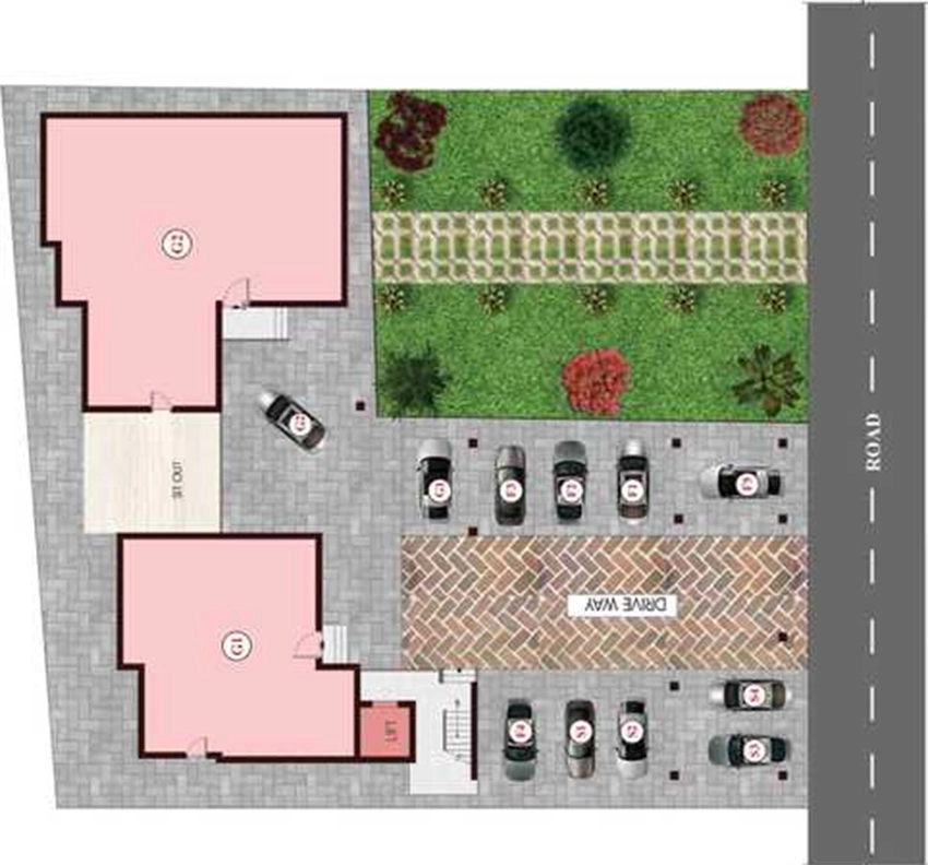 Master Plan of DAC Sowjanya Apartment in Sembakkam, Chennai - Image 337464
