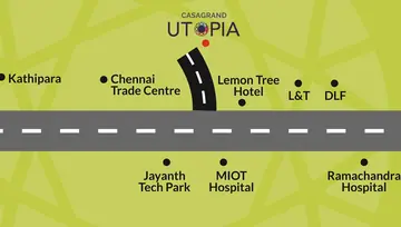 Location of Casagrand Utopia - Image 265448