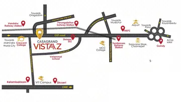 Location of Casagrand Vistaaz - Image 338331
