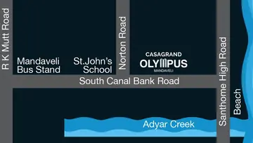 Location of Casagrand Olympus - Image 265234