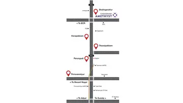 Location of Casagrand Amethyst 2 - Image 339069