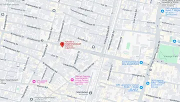 Location of Navins Yadhuvanam - Image 256972