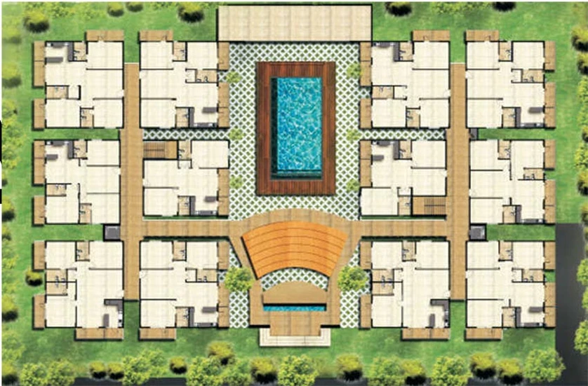 Master Plan of ATZ Grandeur in Hebbal, Bangalore - Image 267565