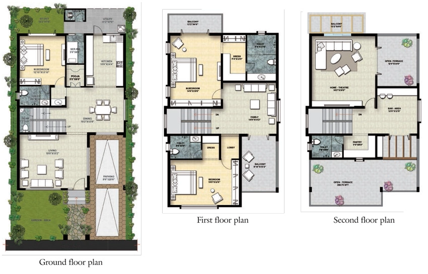 3 BHK House/Villa in VRR Golden Enclave Phase 2 in Electronic City, Bangalore - Image 883420