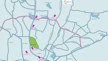 Location of Bhartiya City Nikoo Homes 2 - Image 267588