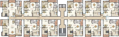 Floor Plan of SLV Sannidhi Classic in Ramamurthy Nagar, Bangalore - Image 275148