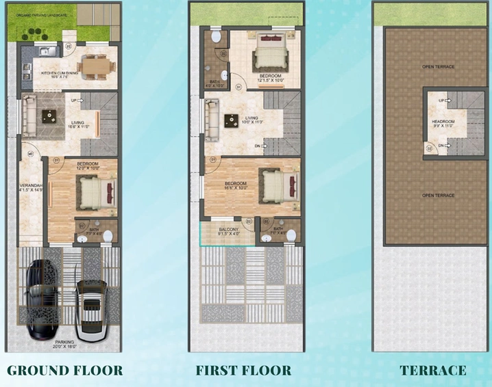 3 BHK House/Villa in MGP Aditri Villas in Velachery, Chennai - Image 840268