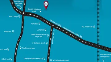 Location of MGP Shriida - Image 335329