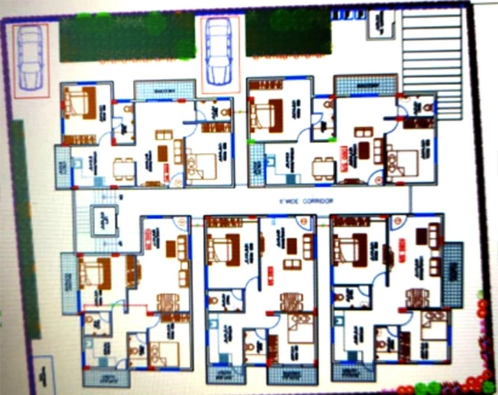 Floor Plan of Pioneer Eternis in Kengeri, Bangalore - Image 272300