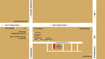 Location of MGP Treasure Villas - Image 241559