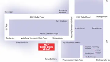 Location of MGP Good Luck Villas - Image 241604