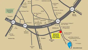 Location of SLN Sundaram Palm Villas - Image 226159