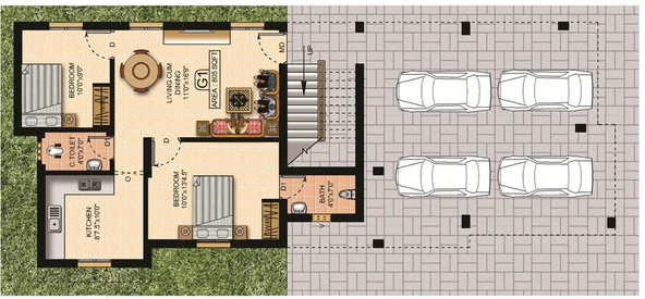 Master Plan of MGP Fortune in Madipakkam, Chennai - Image 241706