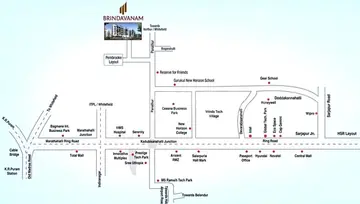 Location of SV Brindhavanam Apartments - Image 275332