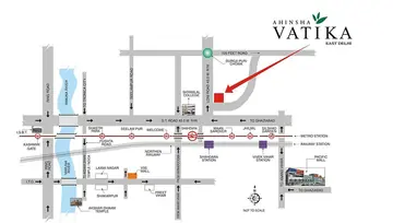 Location of Ahinsha Vatika - Image 244388