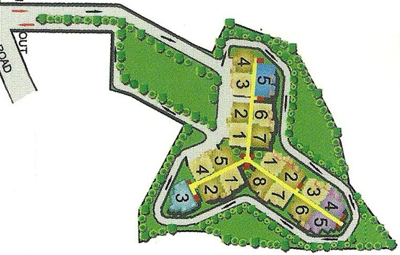 Master Plan of Ranka Nest in Rajajinagar, Bangalore - Image 273618