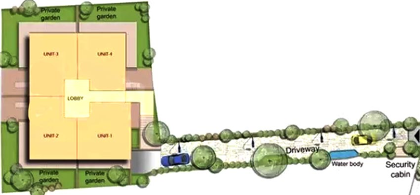 Master Plan of Nitesh Wimbledon Park in Seshadripuram, Bangalore - Image 271204