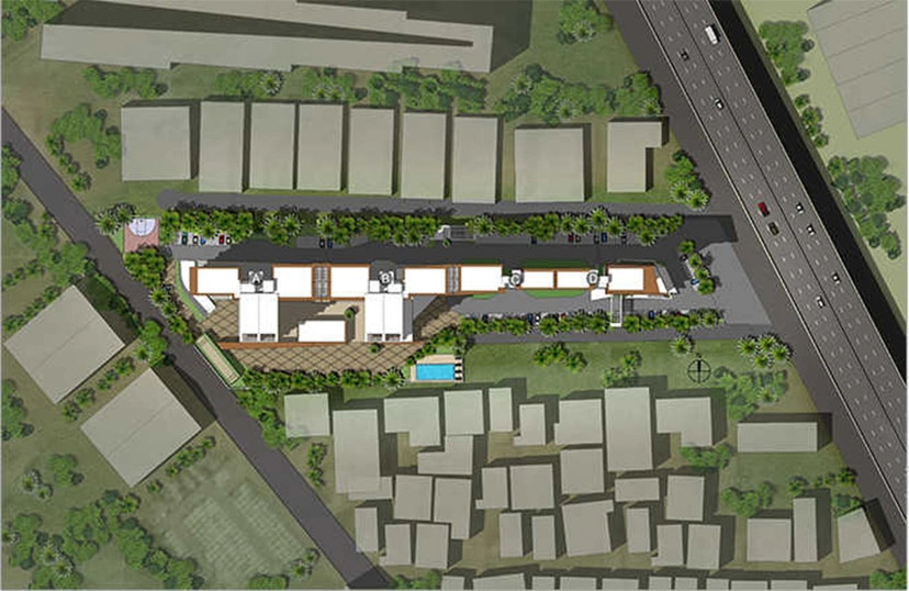 Master Plan of Nitesh Chelsea in Hosur Road, Bangalore - Image 241269