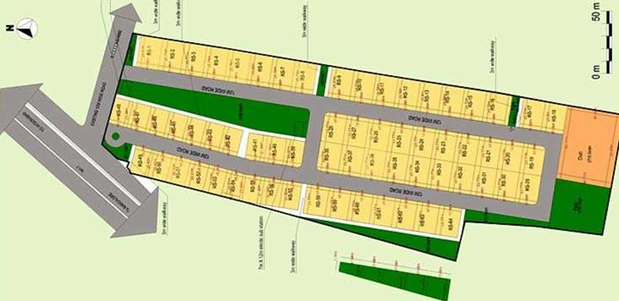 Master Plan of Nitesh Key Biscayne in Devanahalli, Bangalore - Image 241347