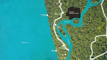 Location of Nitesh Fisher Island - Image 238625
