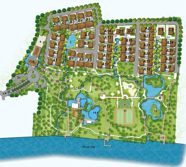 Master Plan of Nitesh Fisher Island in Cavelossim, Goa - Image 238626