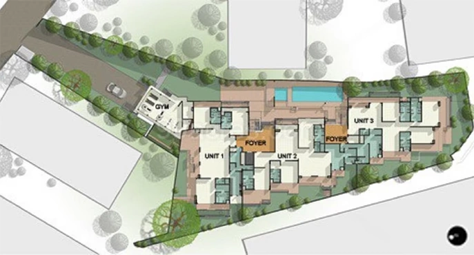 Master Plan of Nitesh Buckingham Gate in Ashok Nagar, Bangalore - Image 241204