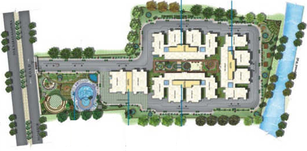 Master Plan of Unishire Triumph in Jakkur, Bangalore - Image 236786