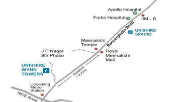 Location of Unishire Wynn Towers - Image 340734